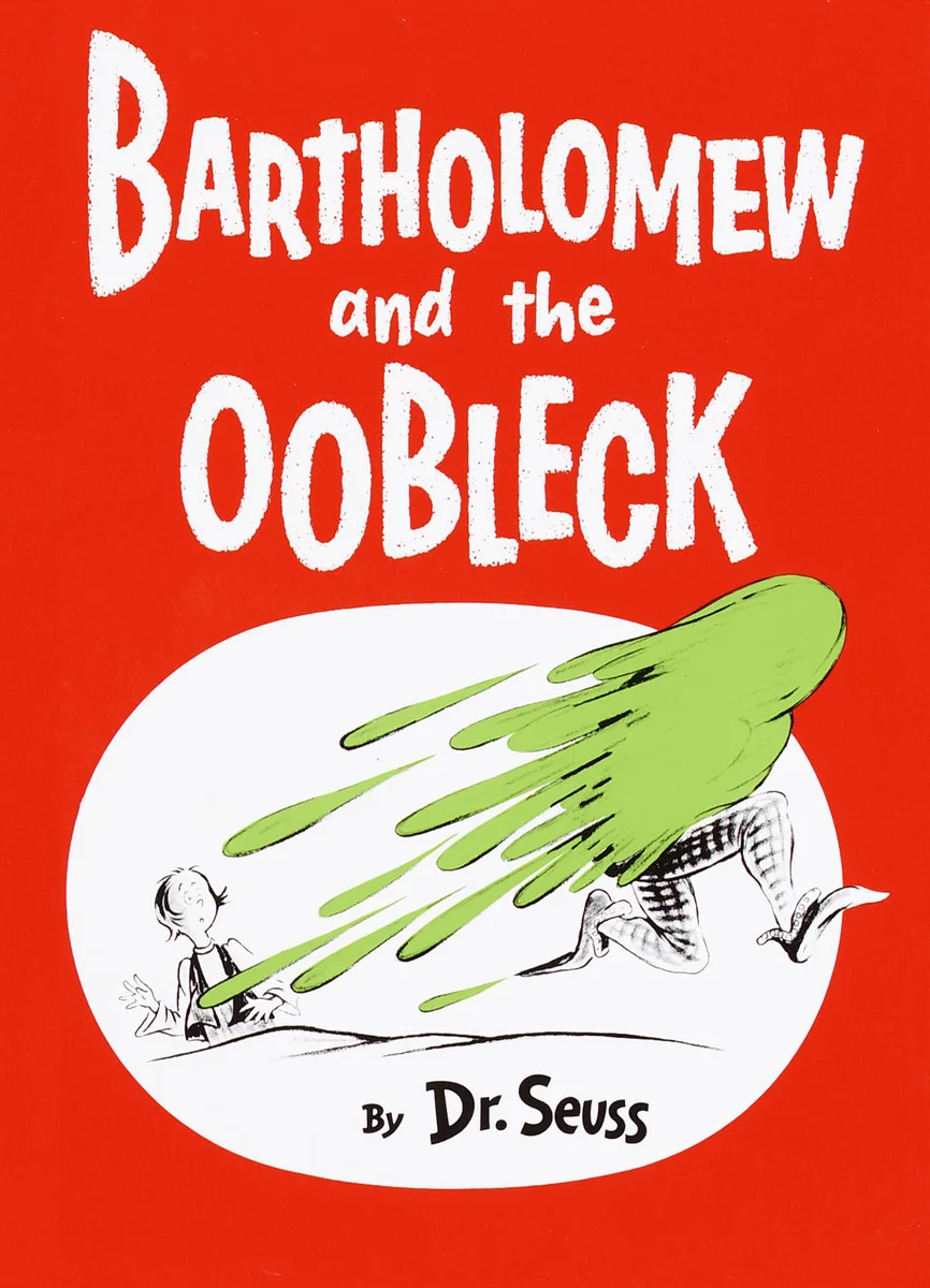 Bartholomew and the Oobleck book cover by Dr. Seuss (1949)