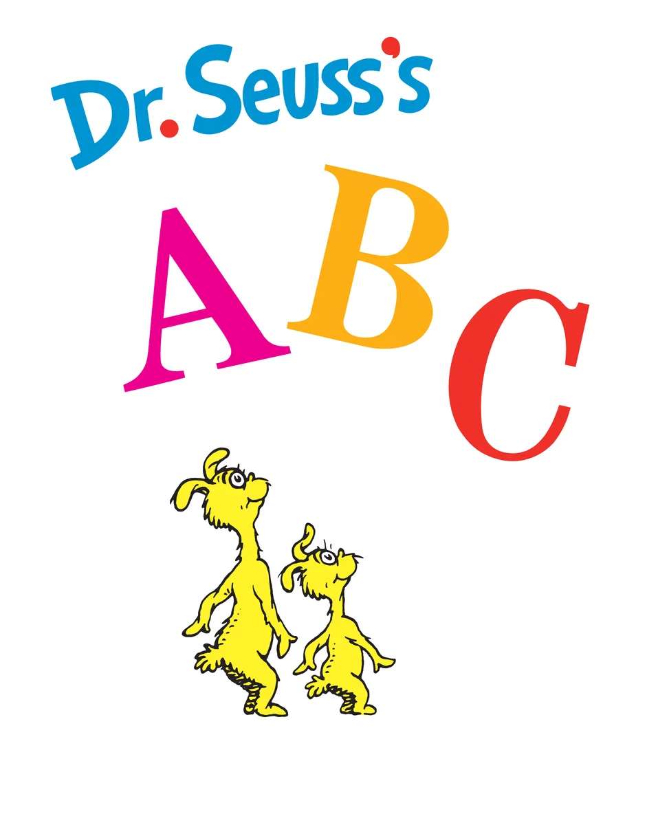 Dr. Seuss's ABC book cover by Dr. Seuss (1963)