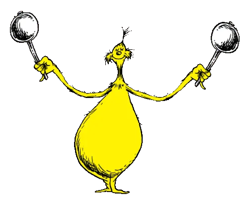 Drum-Tummied Snumm, from If I Ran the Circus
