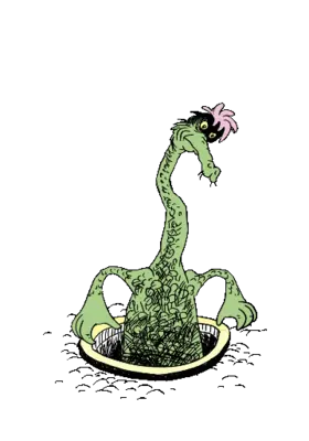 Green Dragon, from Oh, the Places You'll Go!
