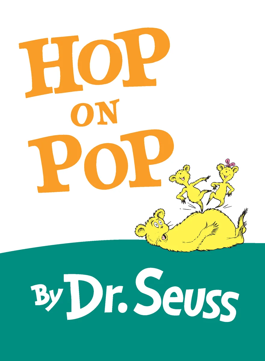 Hop on Pop book cover by Dr. Seuss (1963)