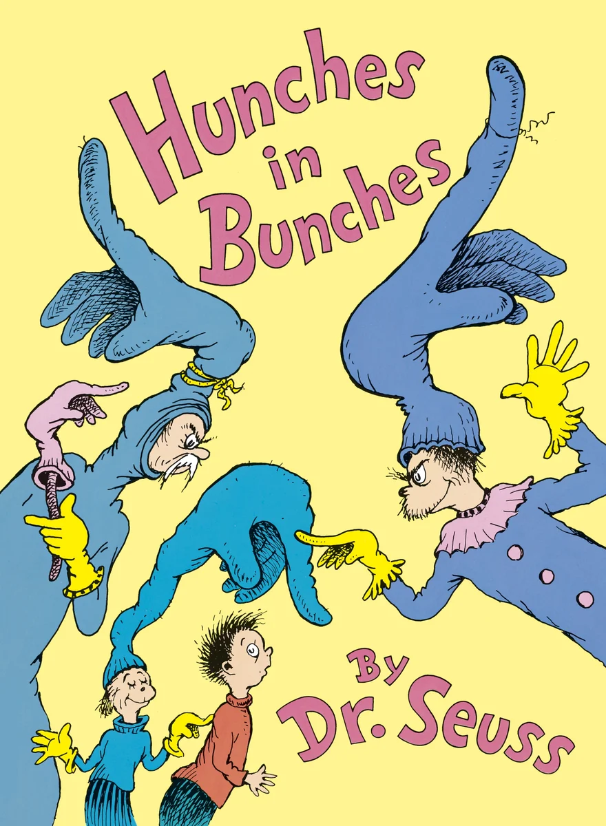 Hunches in Bunches book cover by Dr. Seuss (1982)
