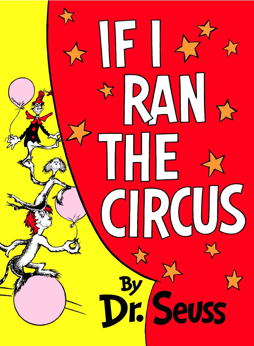 If I Ran the Circus book cover by Dr. Seuss (1956)
