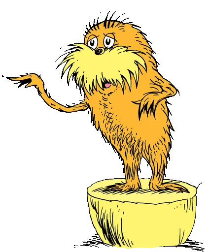 The Lorax, from The Lorax