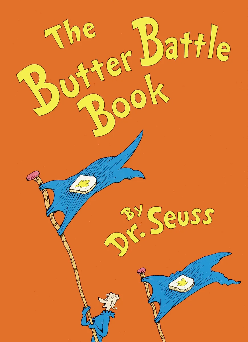 The Butter Battle Book book cover by Dr. Seuss (1984)