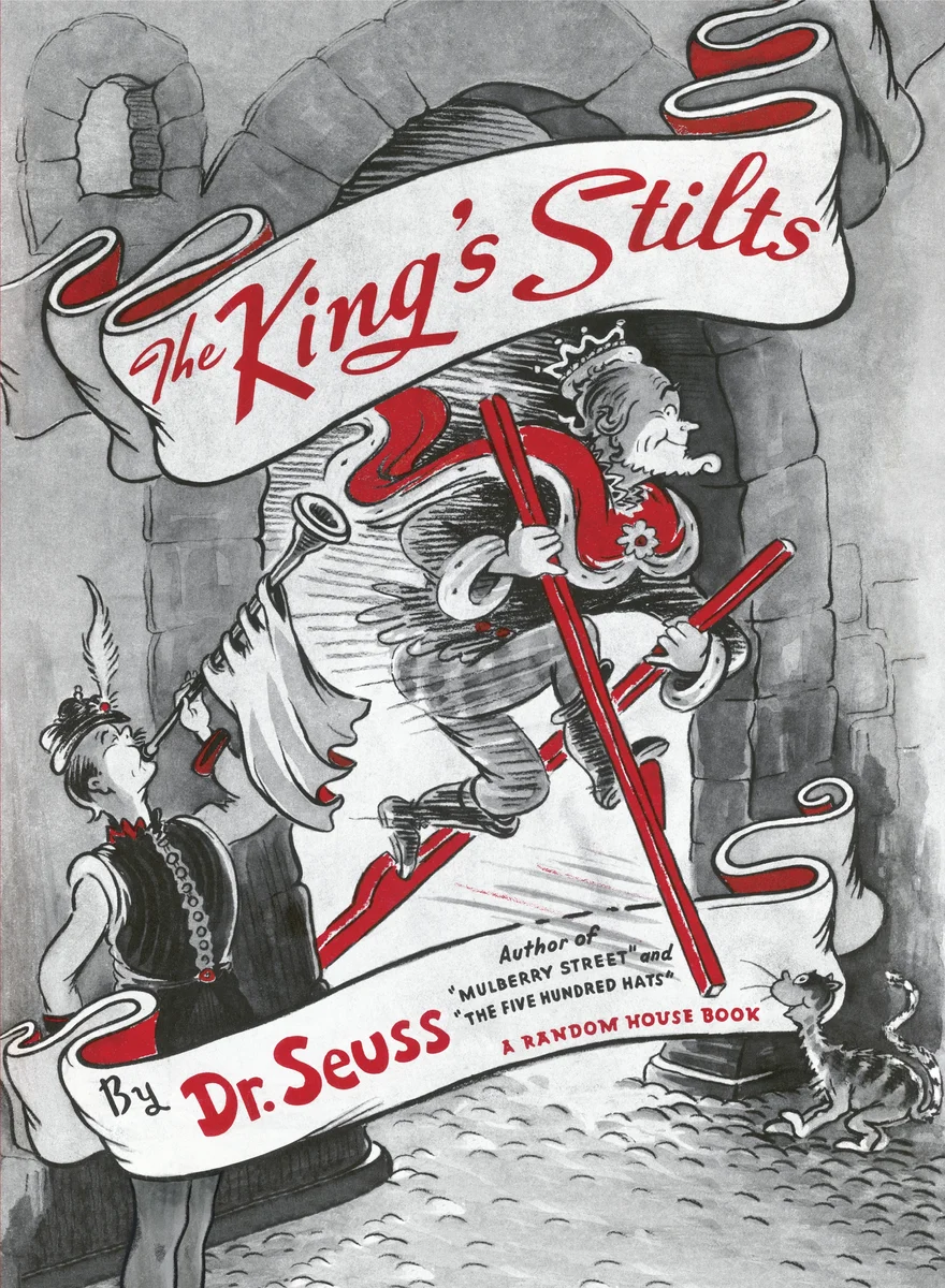 The King's Stilts book cover by Dr. Seuss (1939)