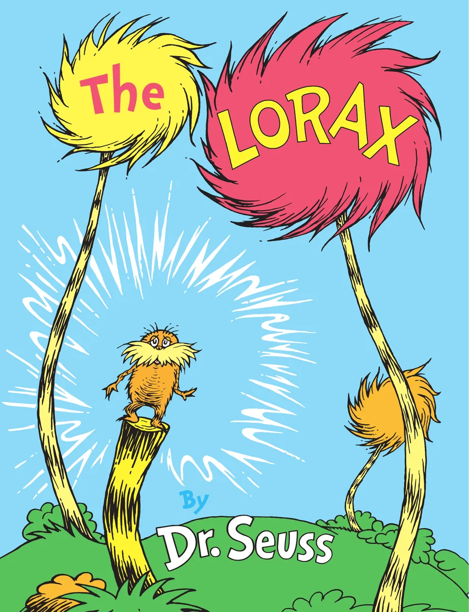 The Lorax book cover by Dr. Seuss (1971)