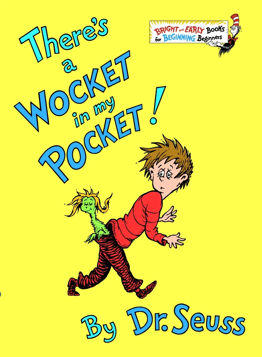 There's a Wocket in My Pocket! book cover by Dr. Seuss (1974)