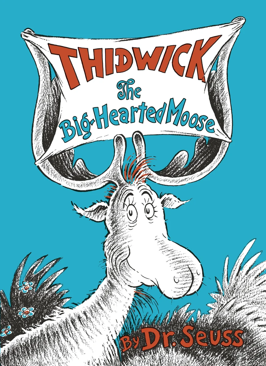Thidwick the Big-Hearted Moose book cover by Dr. Seuss (1948)